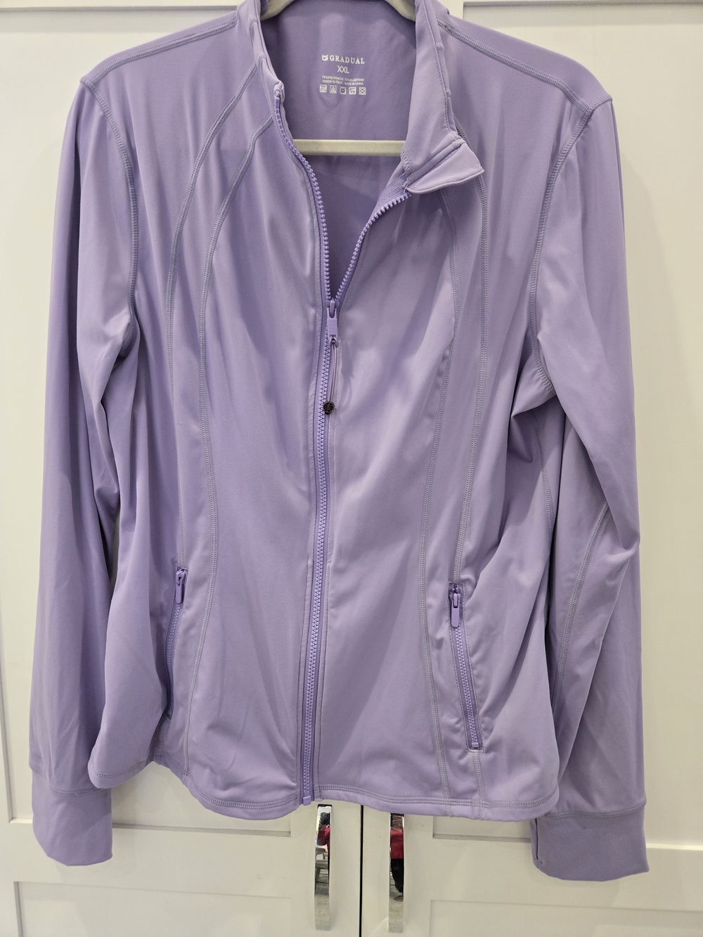 G Gradual Lavender Full-Zip Sport Jacket - Women